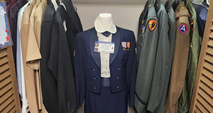 AL 259 Veterans Museum uniform closet